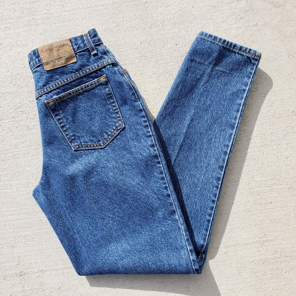 VTG High Waisted Straight Leg London Jean - Picture 3 of 12